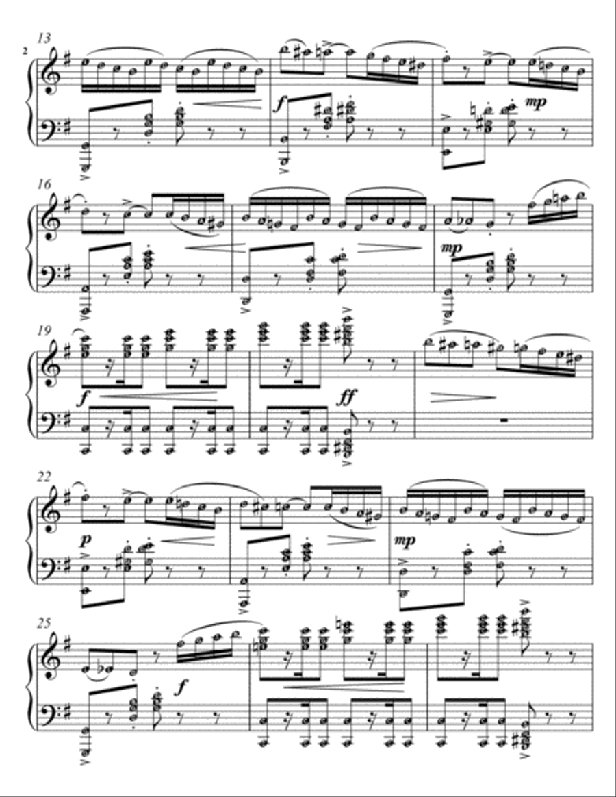 Aragonaise El Cid Easy Intermediate Piano Sheet Music Aragonaise El Cid Easy Intermediate Piano Sheet Music Easy Piano scores gallery preview page 3
