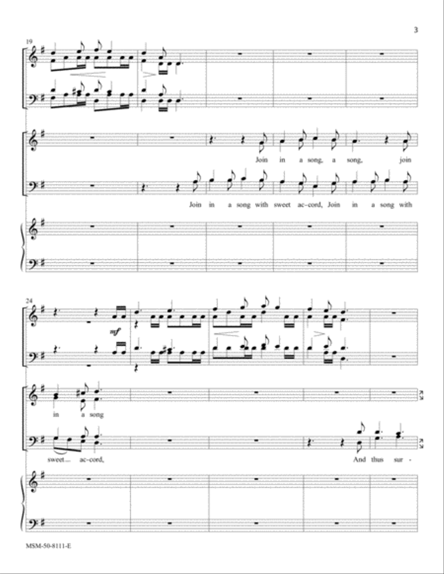 Marching to Zion Choir scores gallery preview page 4