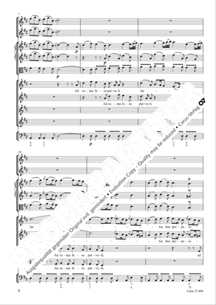 O admirabile mysterium SSAA scores gallery preview page 5