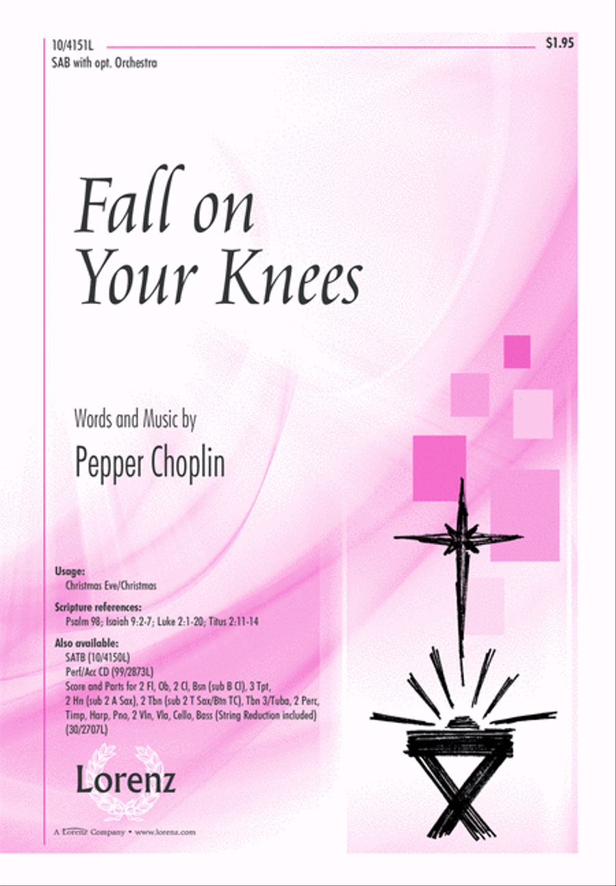 Fall on Your Knees 3-Part scores gallery preview page 1