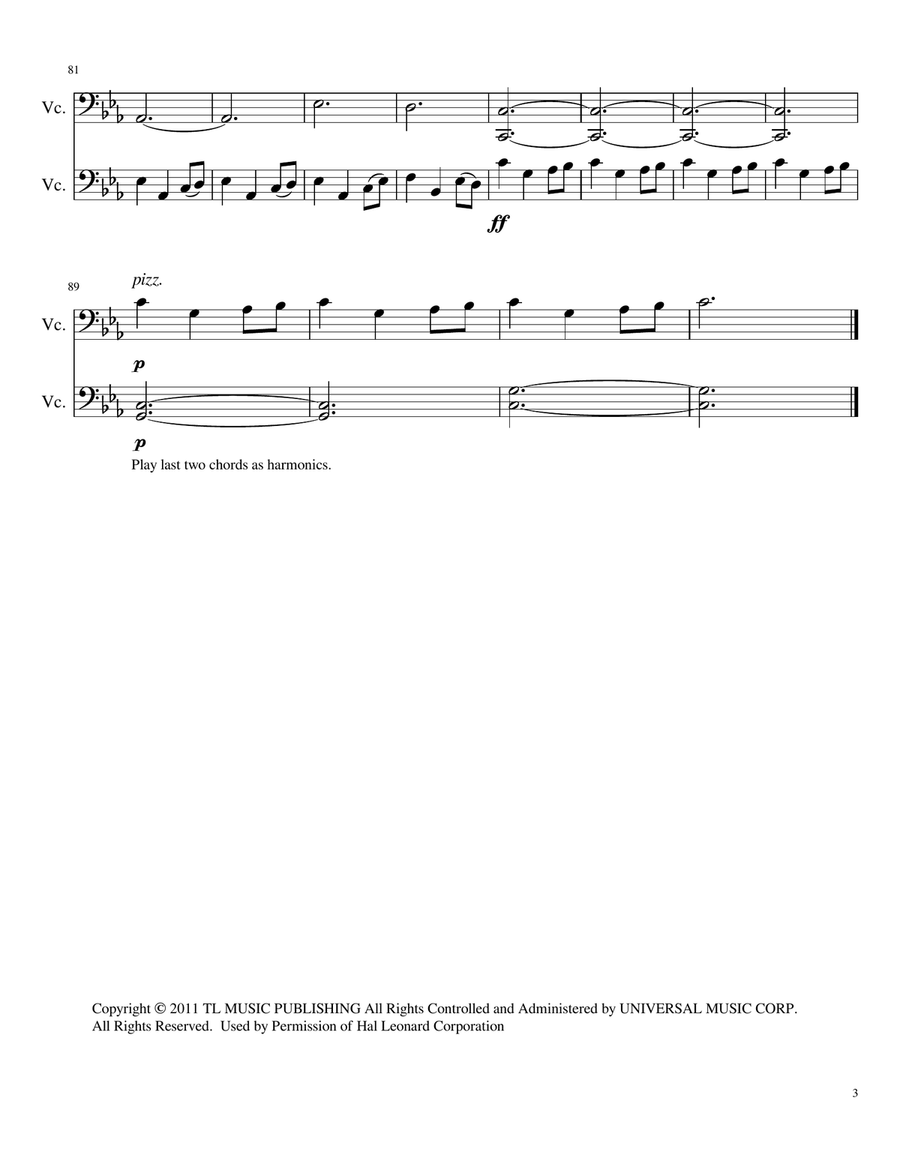 Game Of Thrones String Duet scores gallery preview page 3