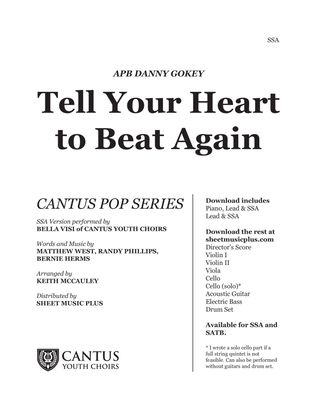 Book cover for Tell Your Heart To Beat Again