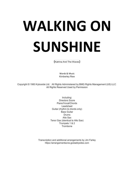 Walking On Sunshine image number null