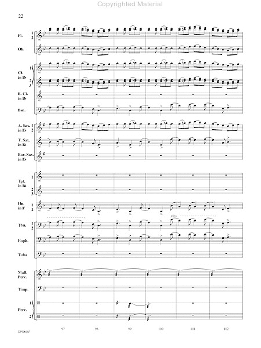 A Land Remembered A Land Remembered Concert Band scores gallery preview page 23