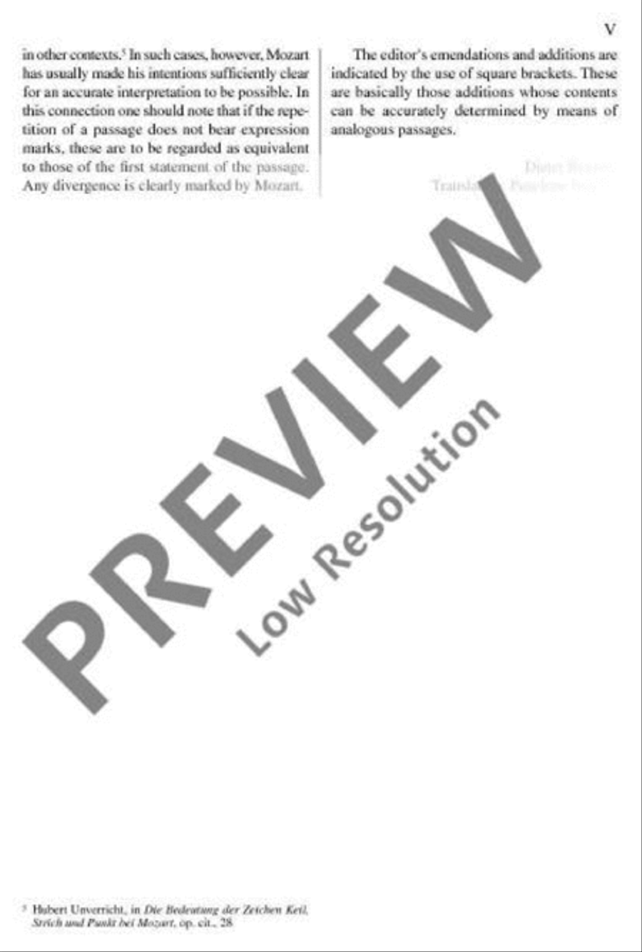 Eine kleine Nachtmusik Cello scores gallery preview page 6