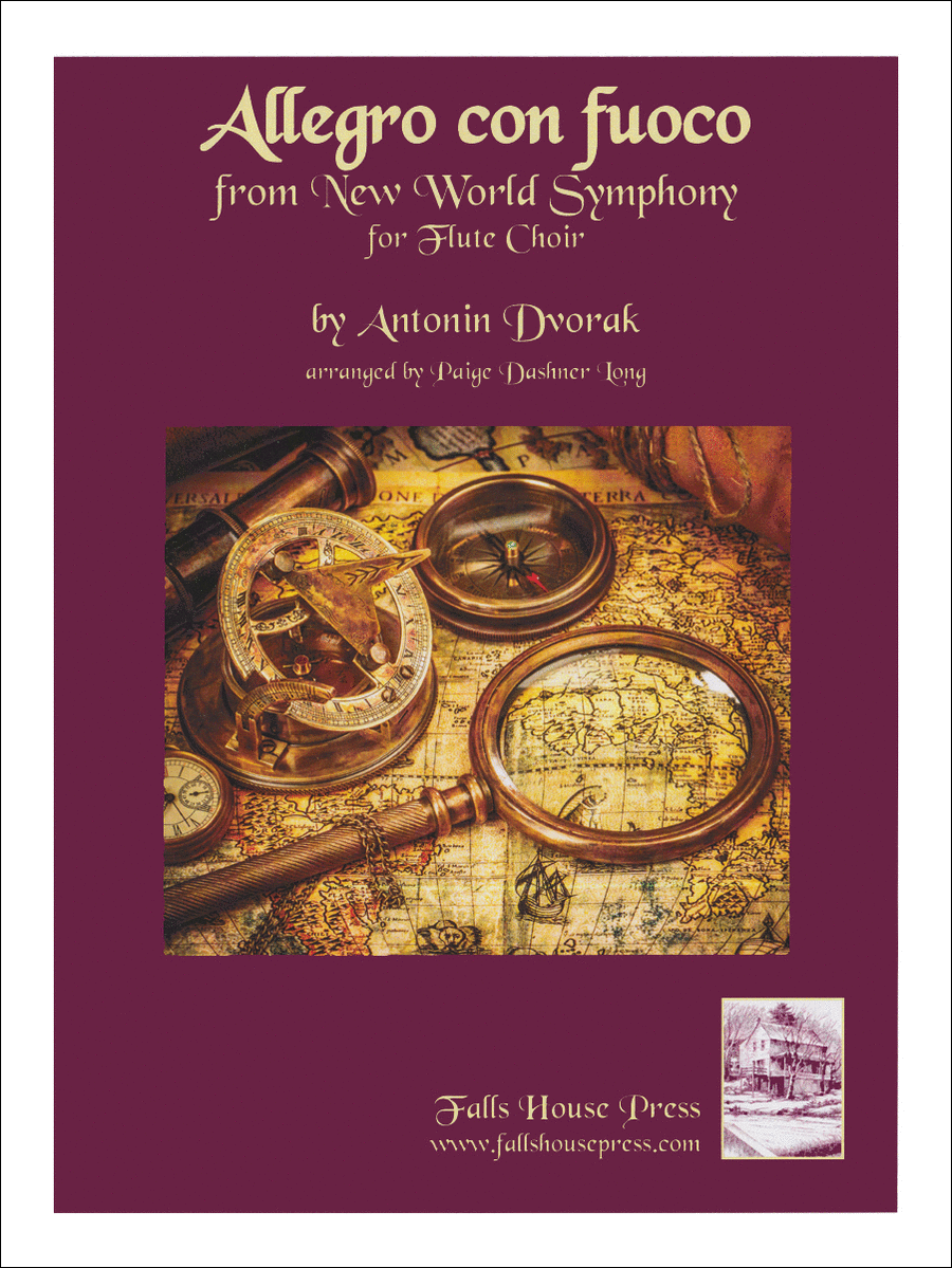 Allegro Con Fuoco Flute Quartet scores gallery preview page 1