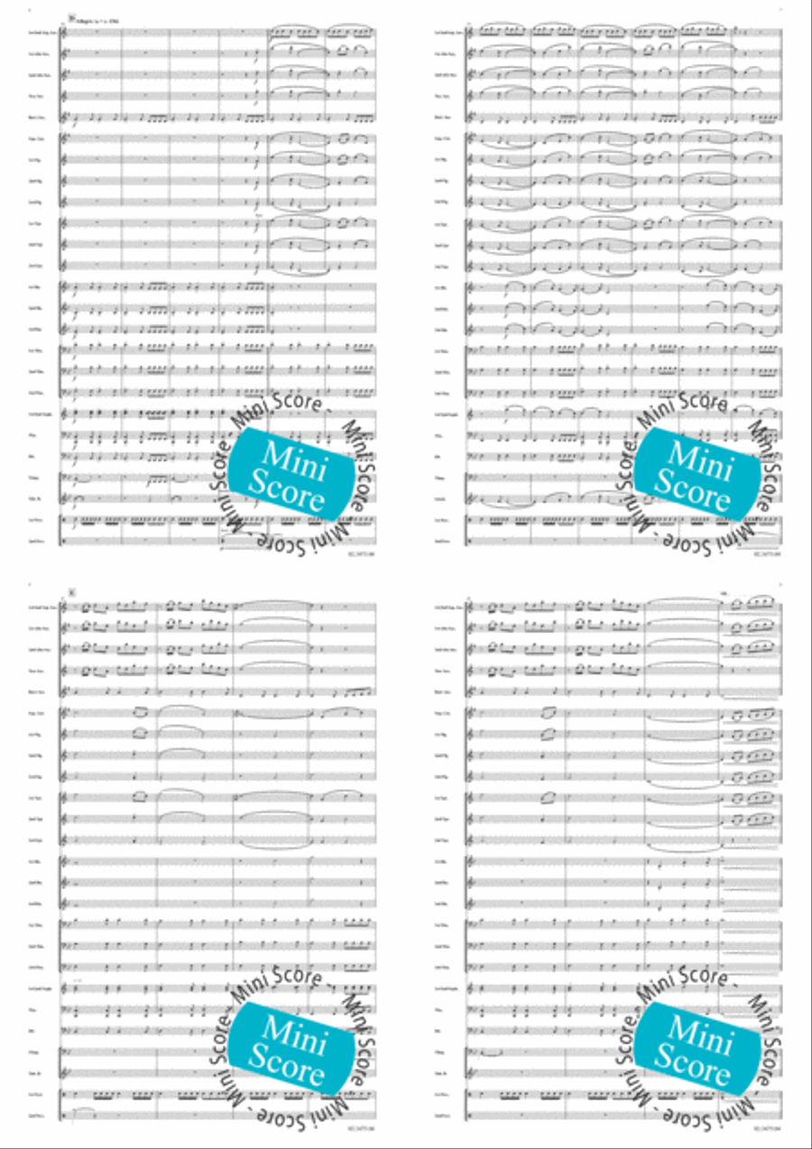 Festival Flourish Fanfare Band scores gallery preview page 4