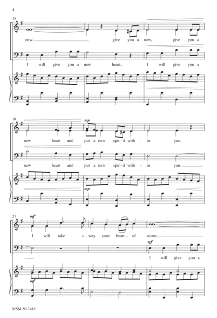 A New Heart 3-Part scores gallery preview page 4