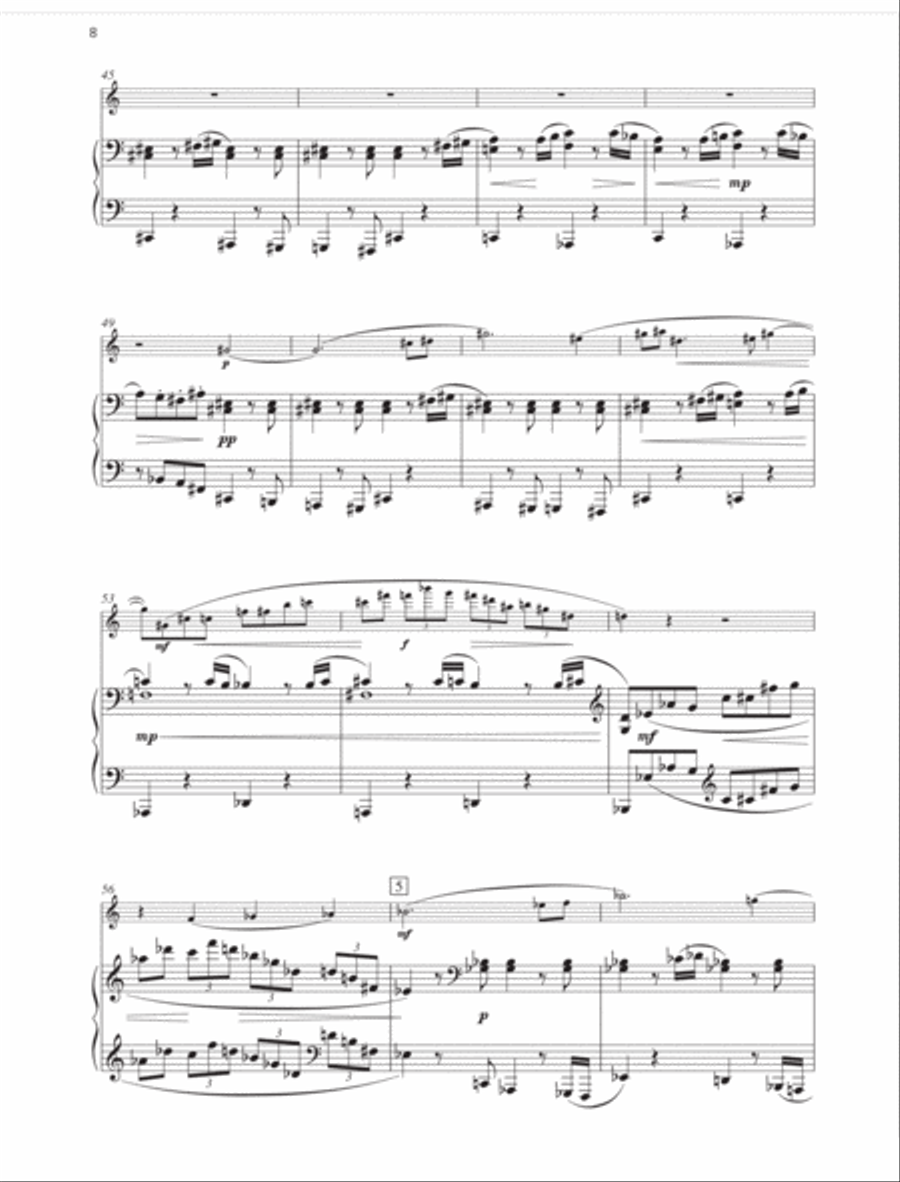 Sonata Flute Solo scores gallery preview page 4