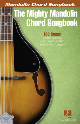Book cover for The Mighty Mandolin Chord Songbook