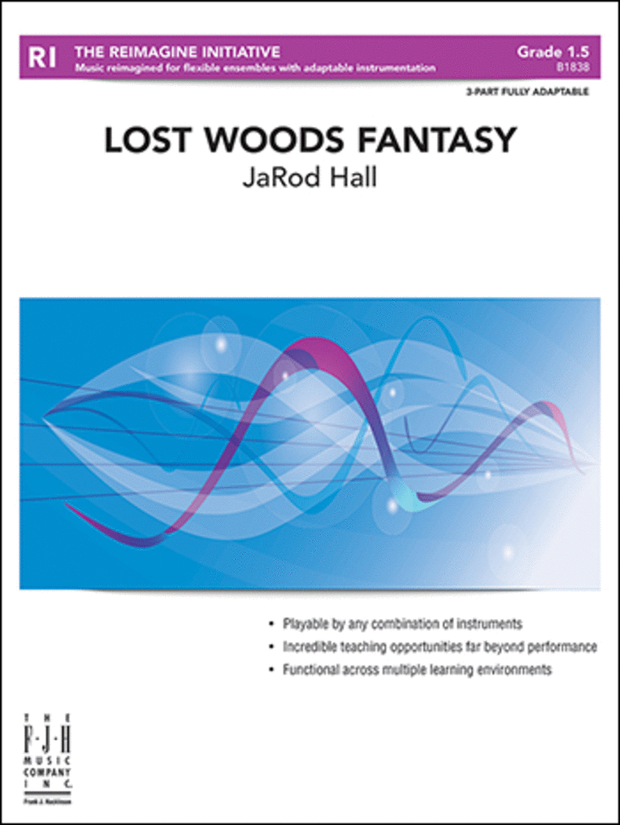 Lost Woods Fantasy Concert Band scores gallery preview page 1