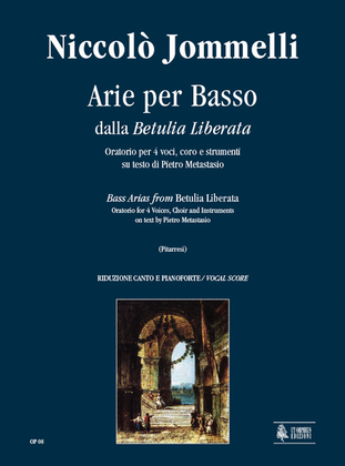 Book cover for Betulia Liberata. Arias for Bass