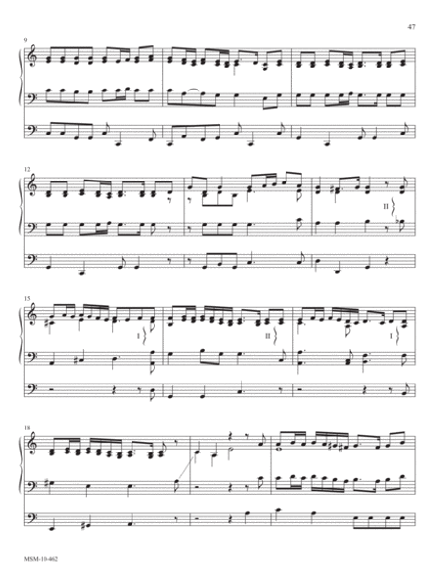 Psalm XIX Organ scores gallery preview page 2