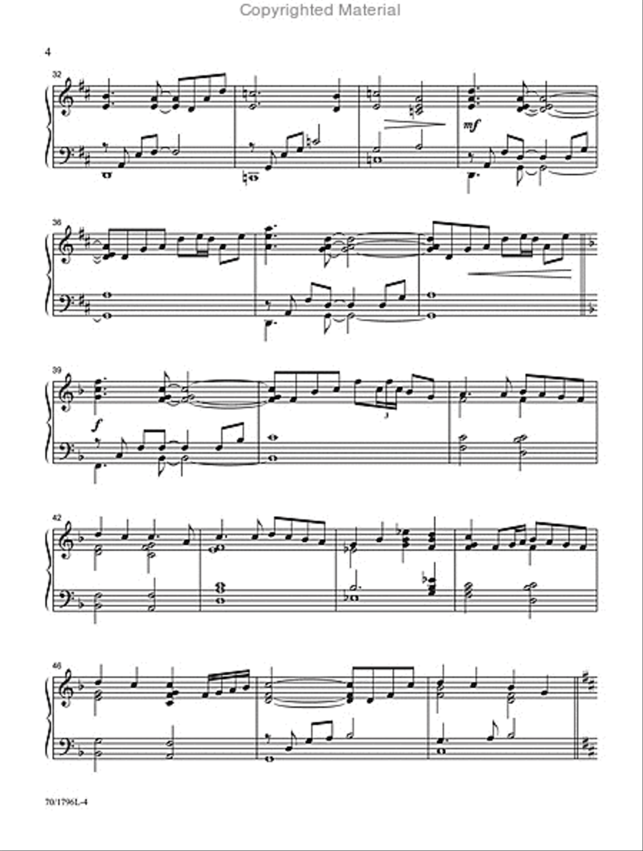 I Know Whom I Have Believed Piano Solo scores gallery preview page 4