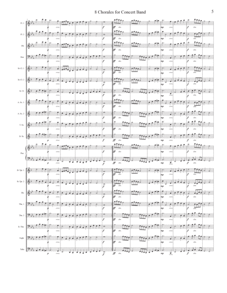 8 Chorales For Concert Band image number null