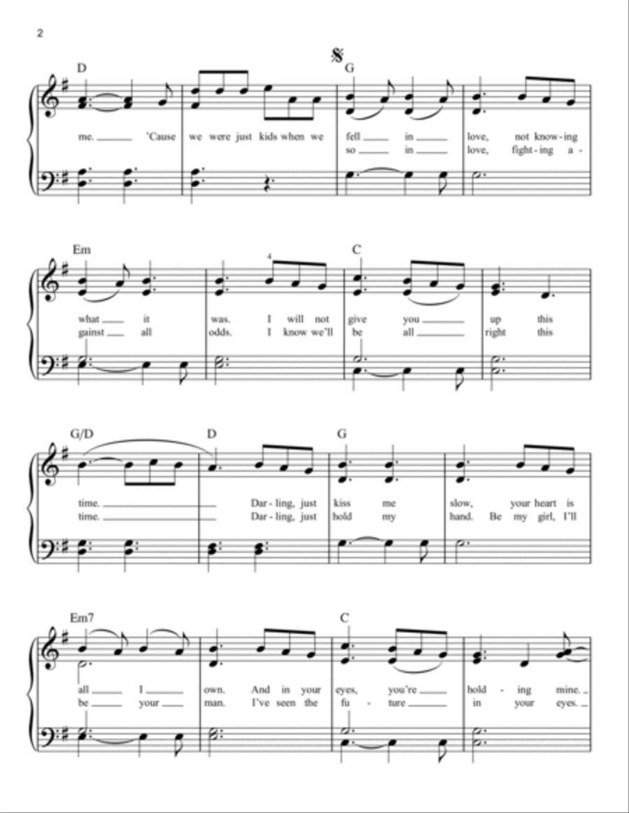 Perfect Easy Piano scores gallery preview page 2