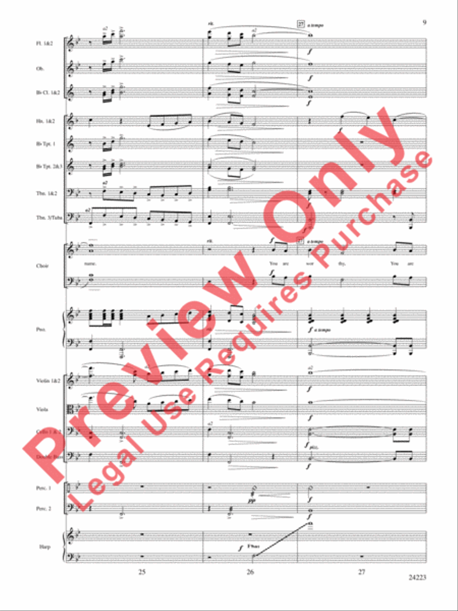 Living Lord Choir scores gallery preview page 10
