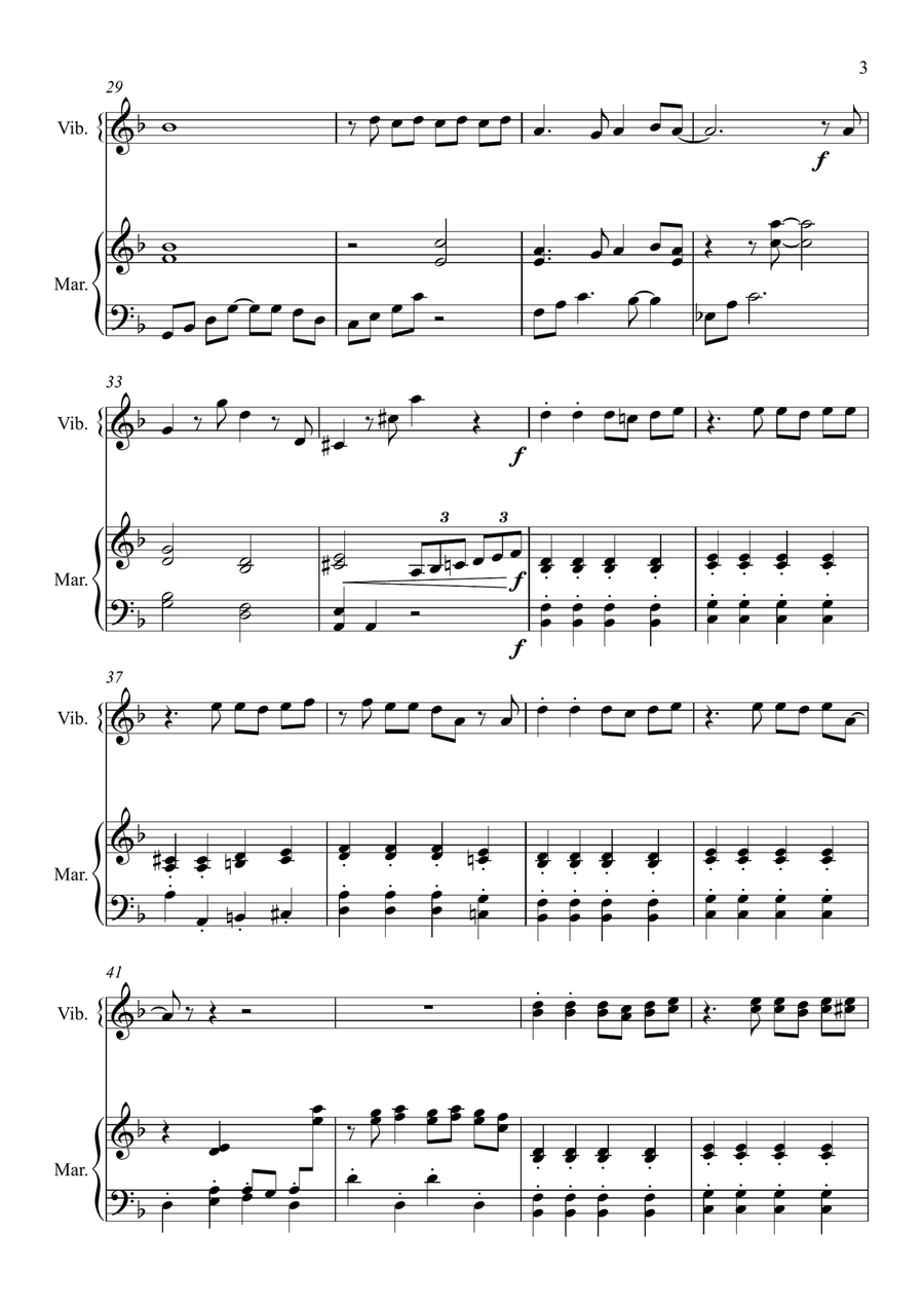 City Of Stars City Of Stars Percussion Ensemble scores gallery preview page 5