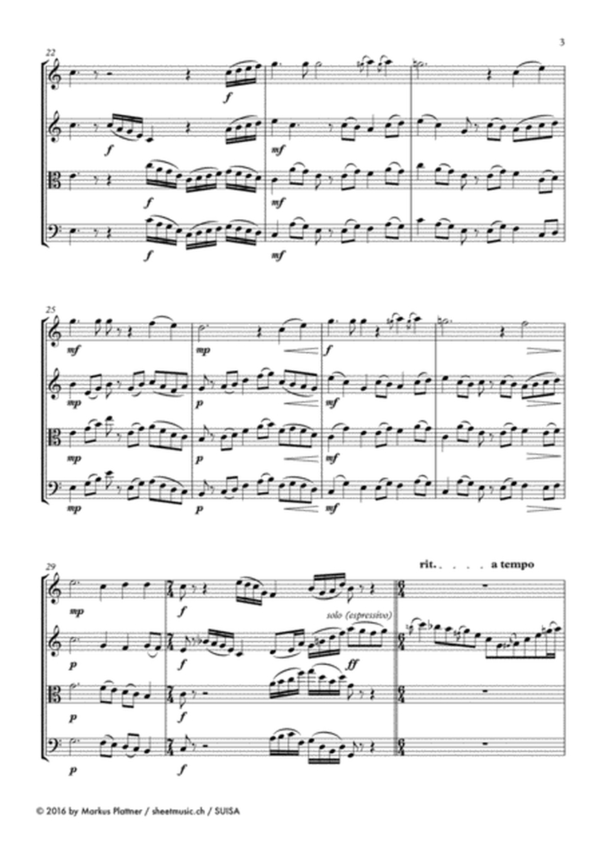 ‘Kumbaya’ for String Trio (2 violins, viola, opt. cello part) image number null