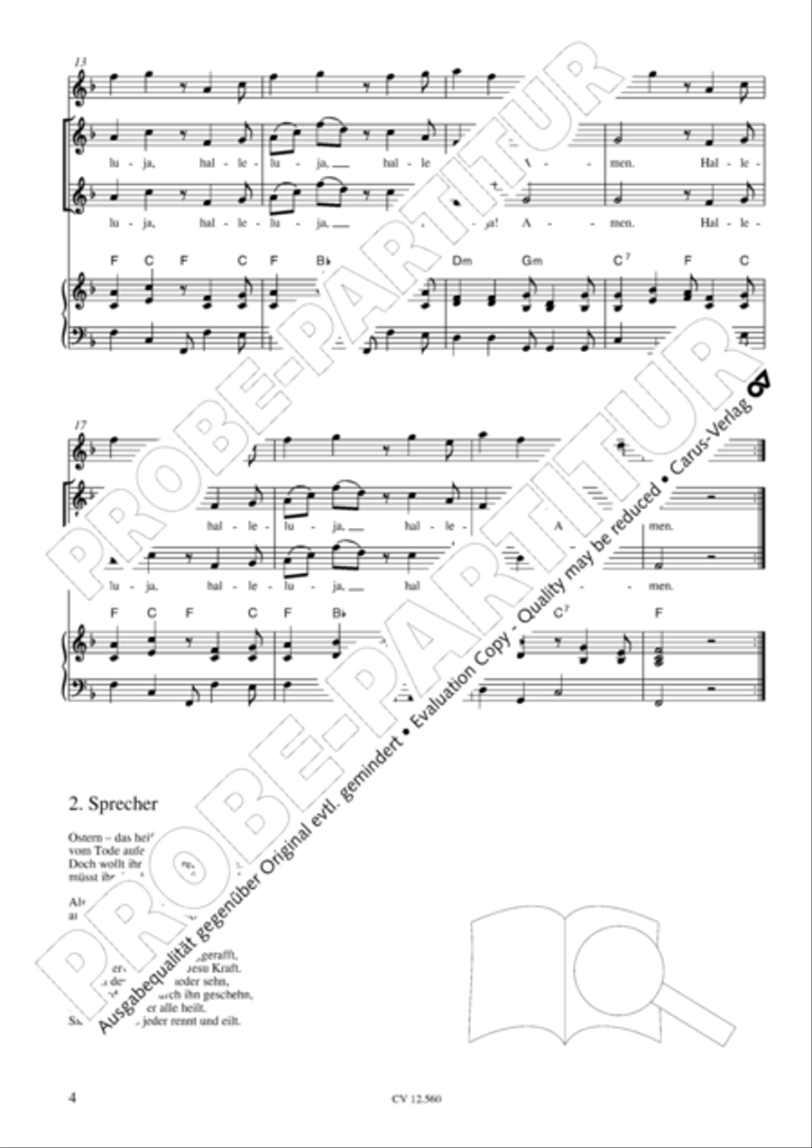 Das Tochterlein des Jairus Children's Choir scores gallery preview page 5