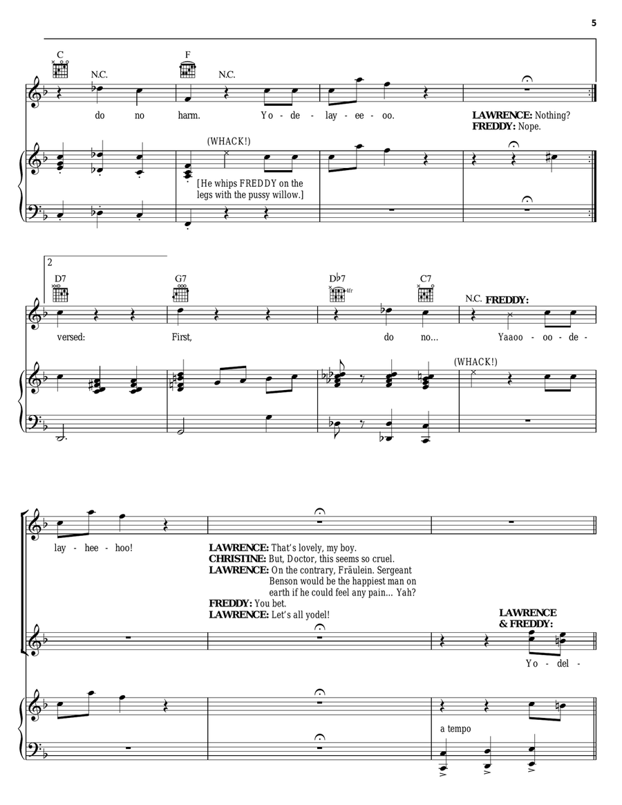 Ruffhousin' mit Shuffhausen Piano, Vocal, Guitar scores gallery preview page 5