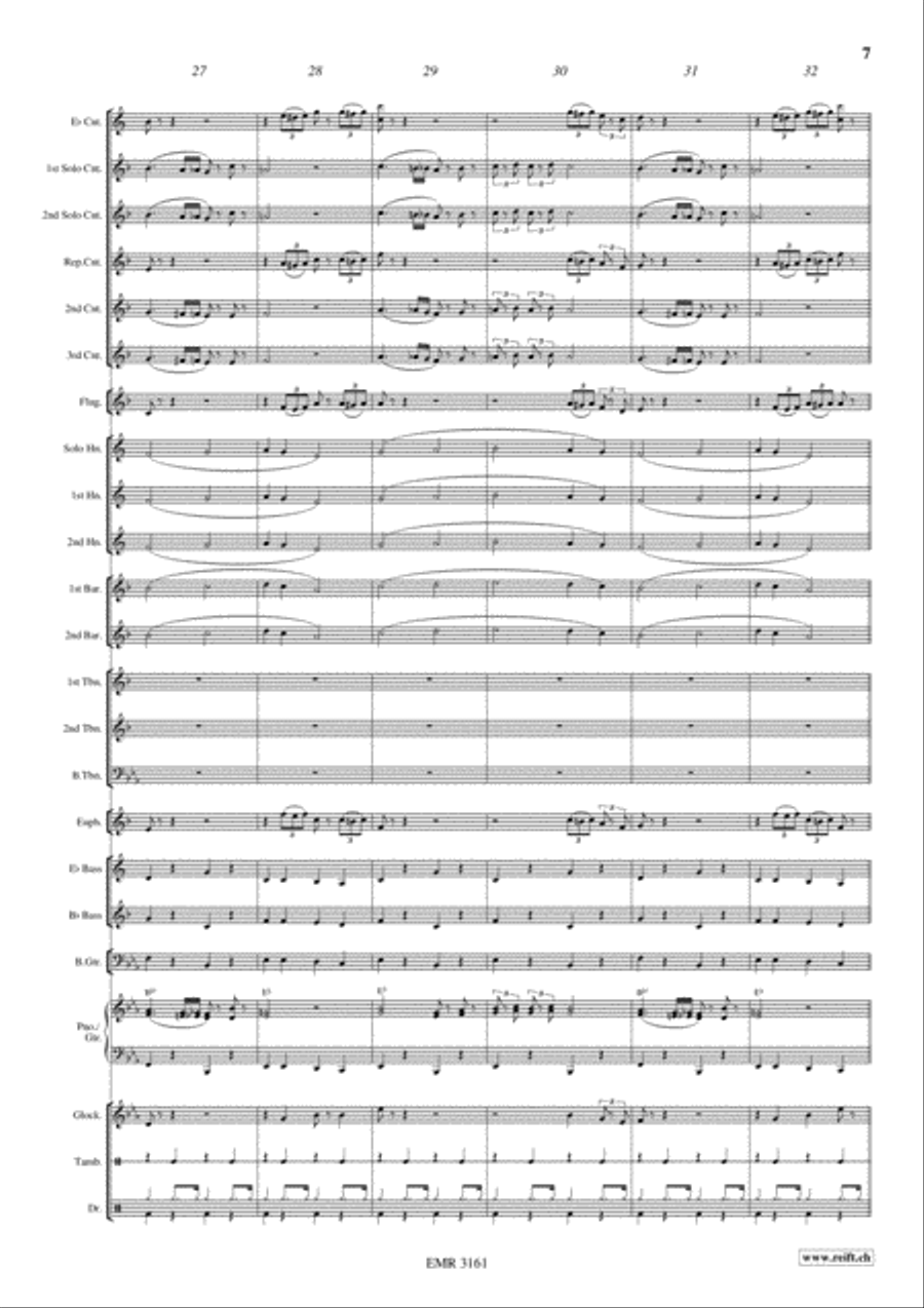 Kling Glöckchen Brass Band scores gallery preview page 8