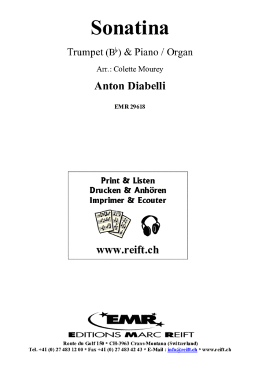 Sonatina Trumpet Solo scores gallery preview page 2
