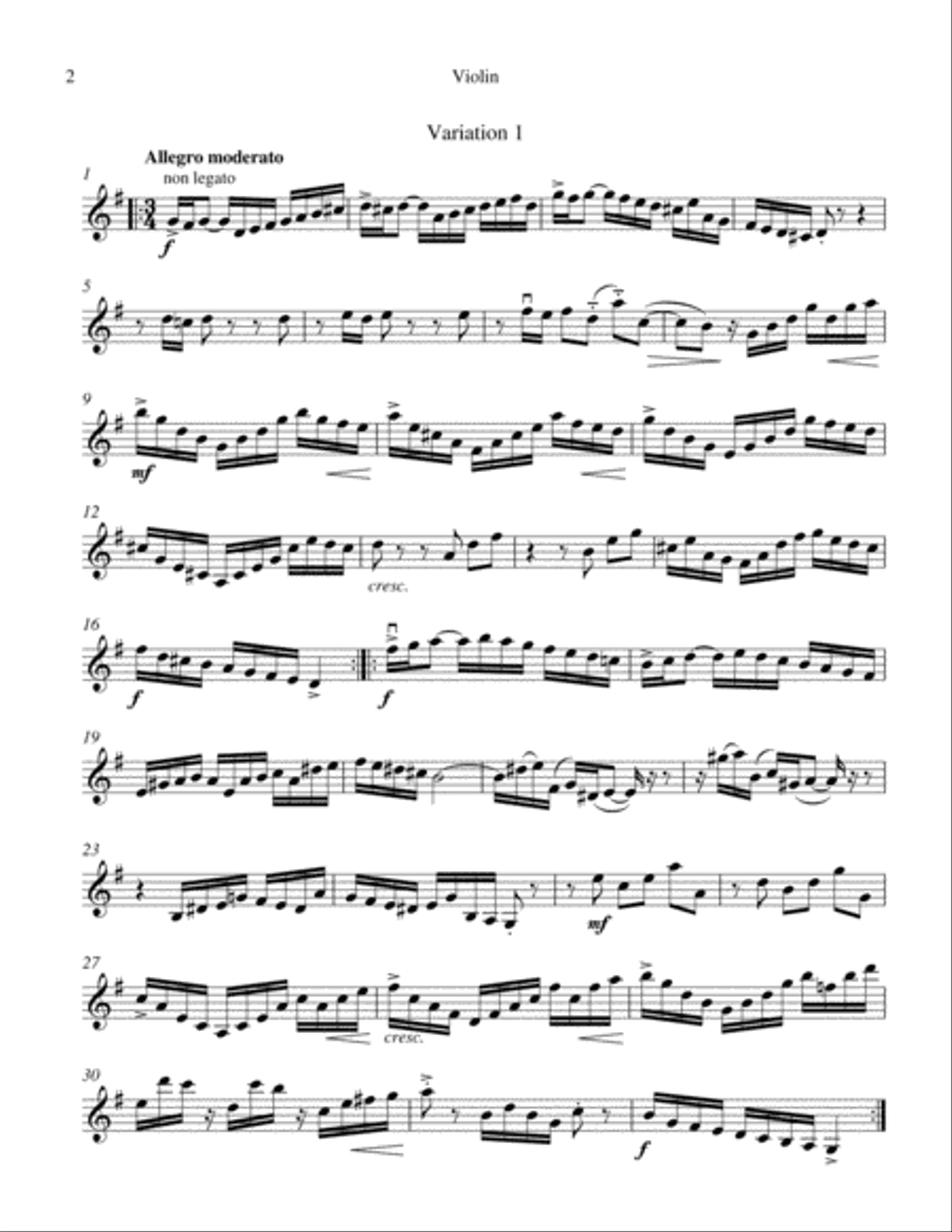 Goldberg Variations Goldberg Variations String Trio scores gallery preview page 2
