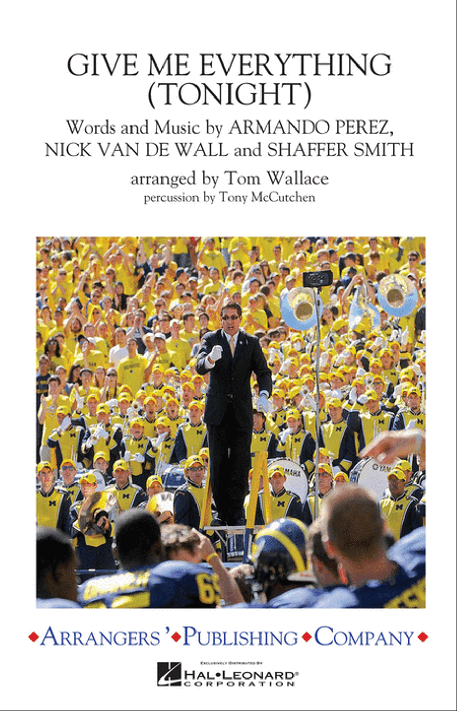 Give Me Everything (Tonight) Marching Band scores gallery preview page 1