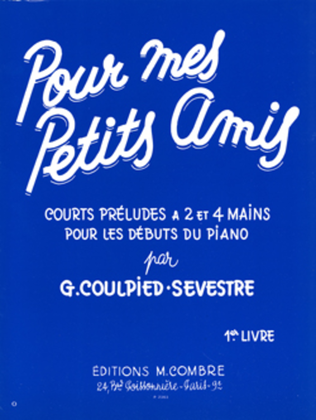 Book cover for Pour mes petits amis - Volume 1