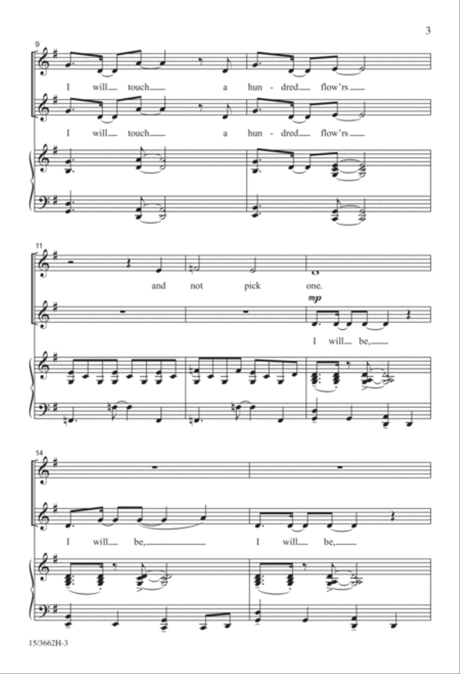 I Will Be the Gladdest Thing SA scores gallery preview page 3