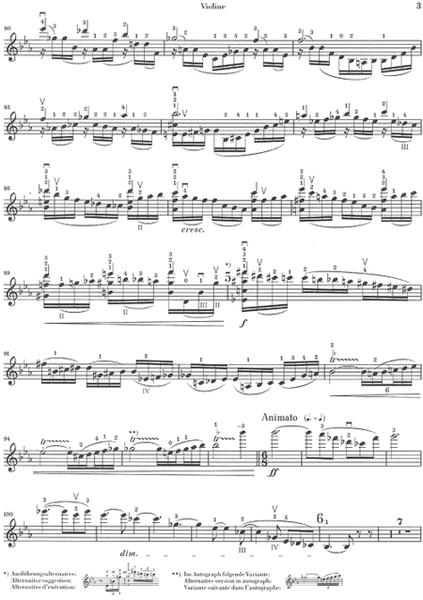 Poème for Violin and Orchestra Op. 25