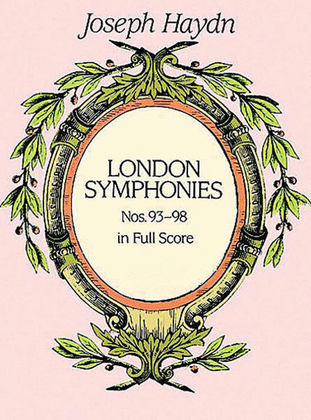 Book cover for London Symphonies Nos. 93-98
