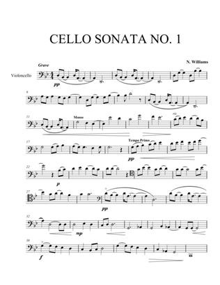 Book cover for Sonata for Solo Cello