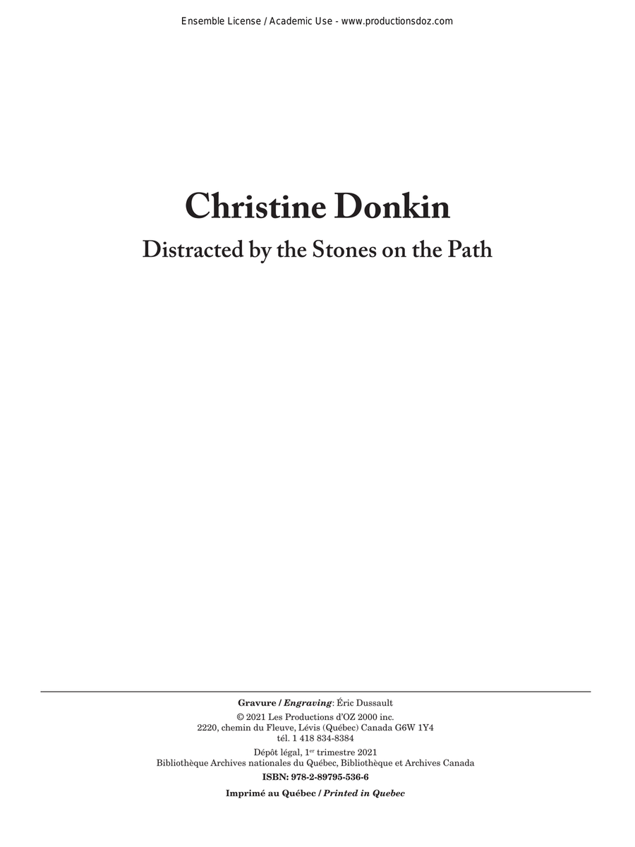 Distracted by the Stones on the Path Classical Guitar scores gallery preview page 1