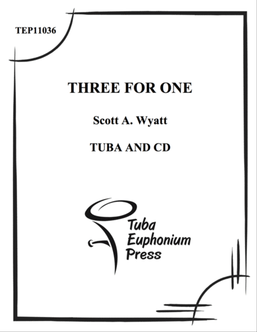 Three for One Tuba scores gallery preview page 1