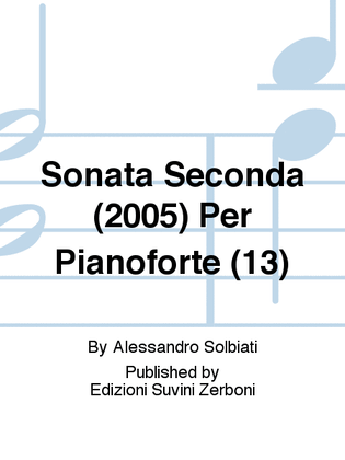 Sonata Seconda (2005) Per Pianoforte (13)