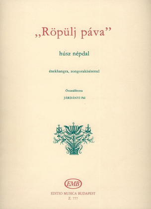 Book cover for Röpülj páva
