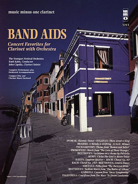 Band Aids - Concert Band Favorites for Clarinet with Orchestra image number null