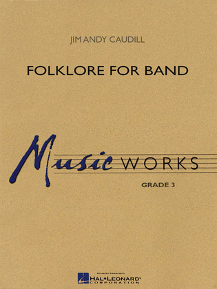 Book cover for Folklore for Band