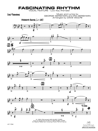Fascinating Rhythm: 2nd Trombone