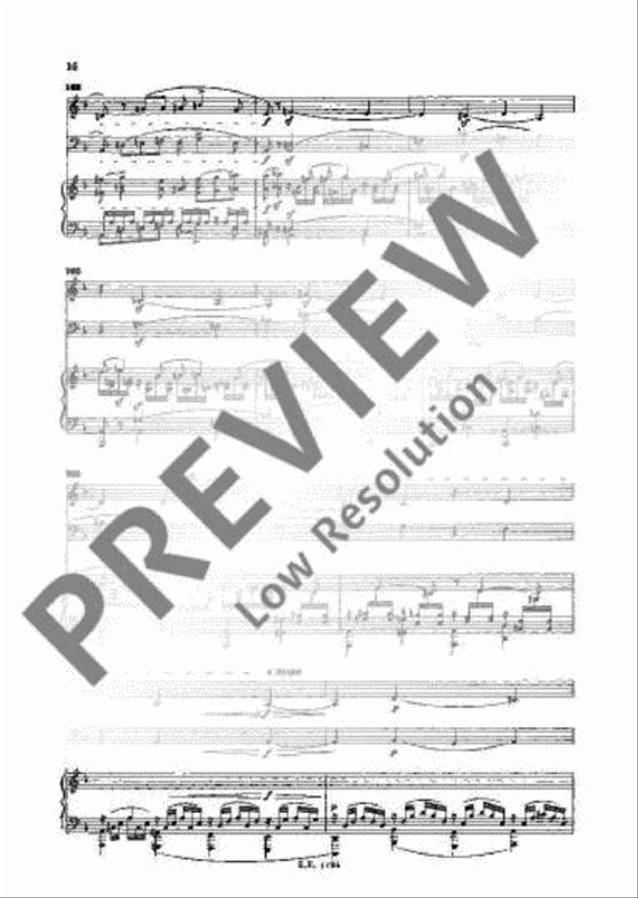 Piano Trio D minor Piano Trio scores gallery preview page 19