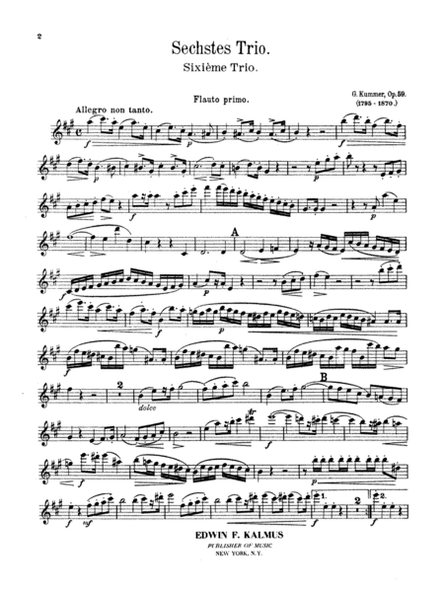 Trio No. 6, Op. 59