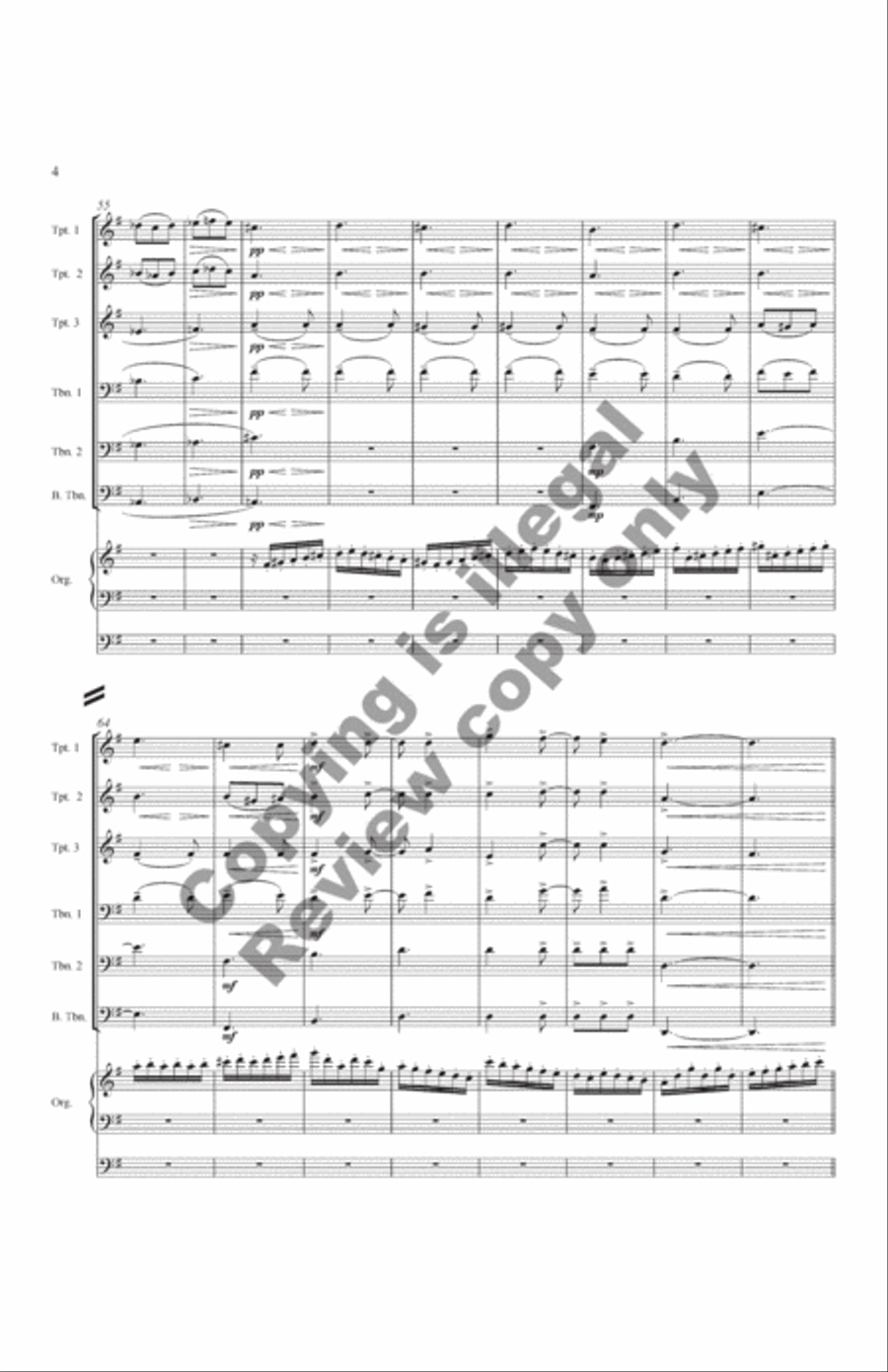 The Snow Lay On the Ground!: Nine Festive Carol Settings (Complete Compilation Full Score) Choir scores gallery preview page 9