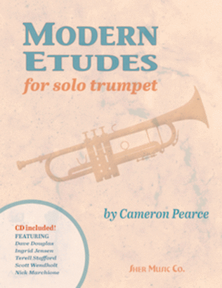 Book cover for Modern Etudes for Solo Trumpet