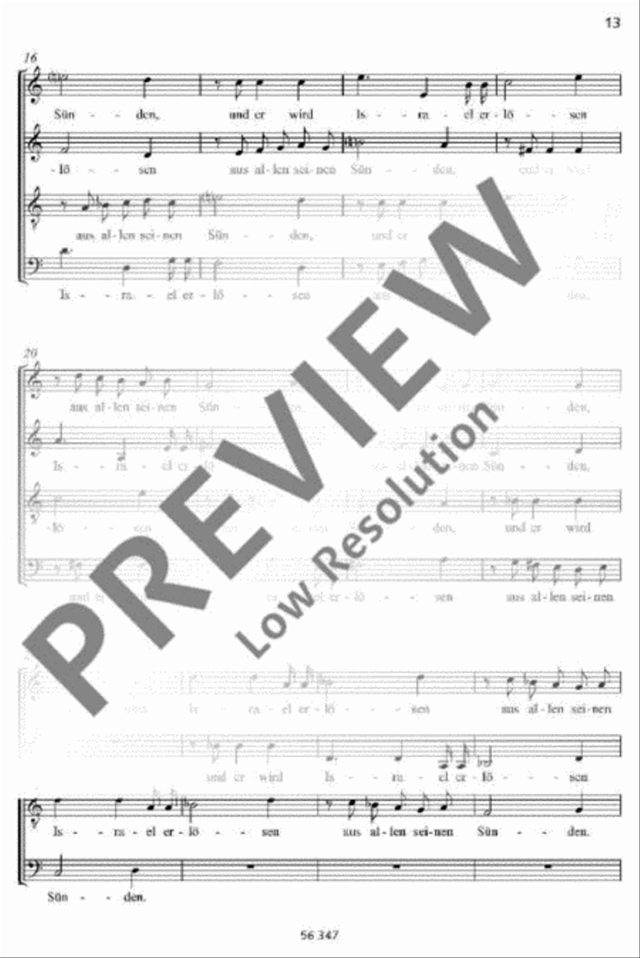 Aus der Tiefe 4-Part scores gallery preview page 13
