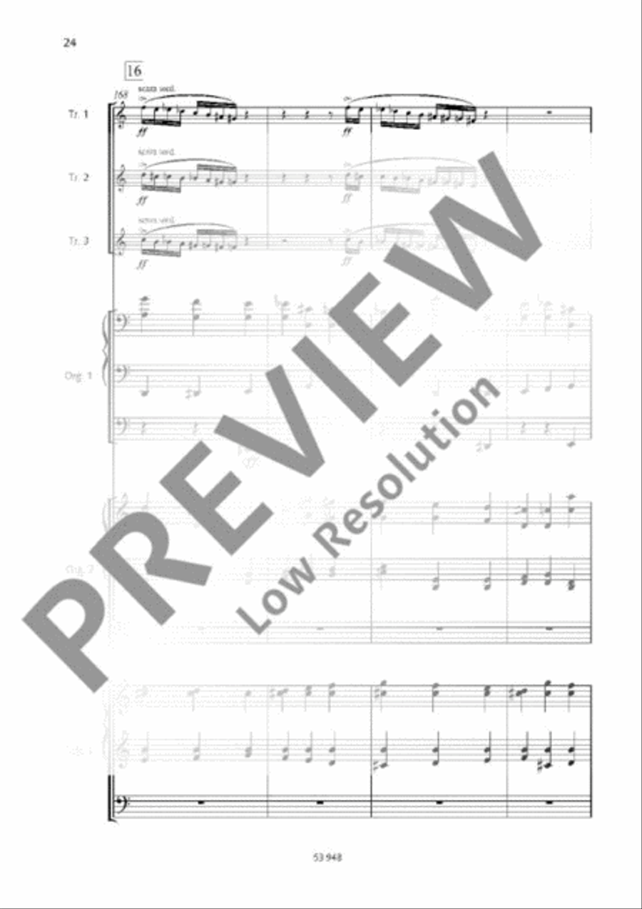 Dies irae Trumpet Trio scores gallery preview page 19
