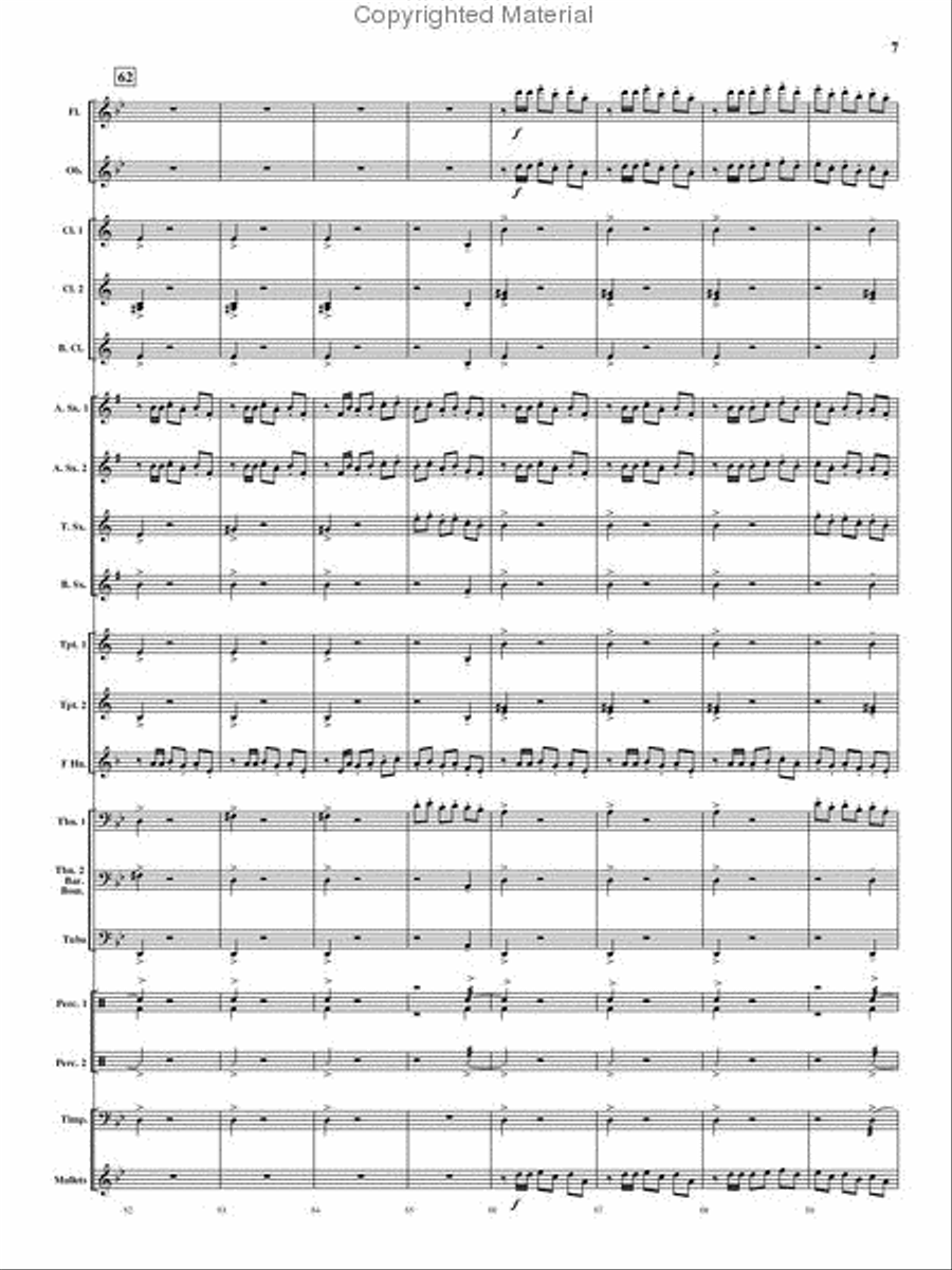 Viva Espania Concert Band scores gallery preview page 8