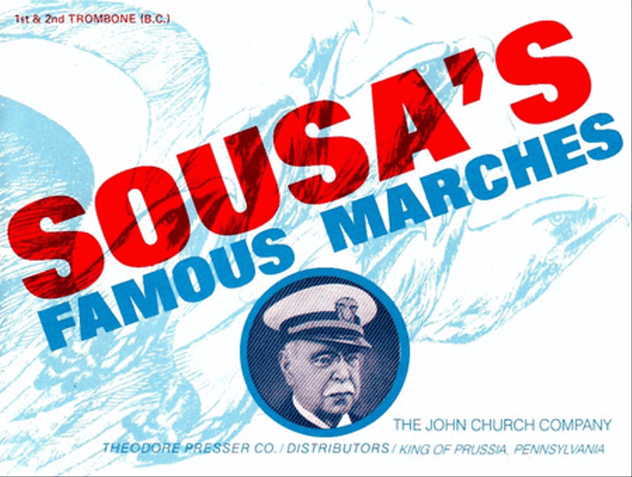 Sousa's Famous Marches Concert Band scores gallery preview page 1
