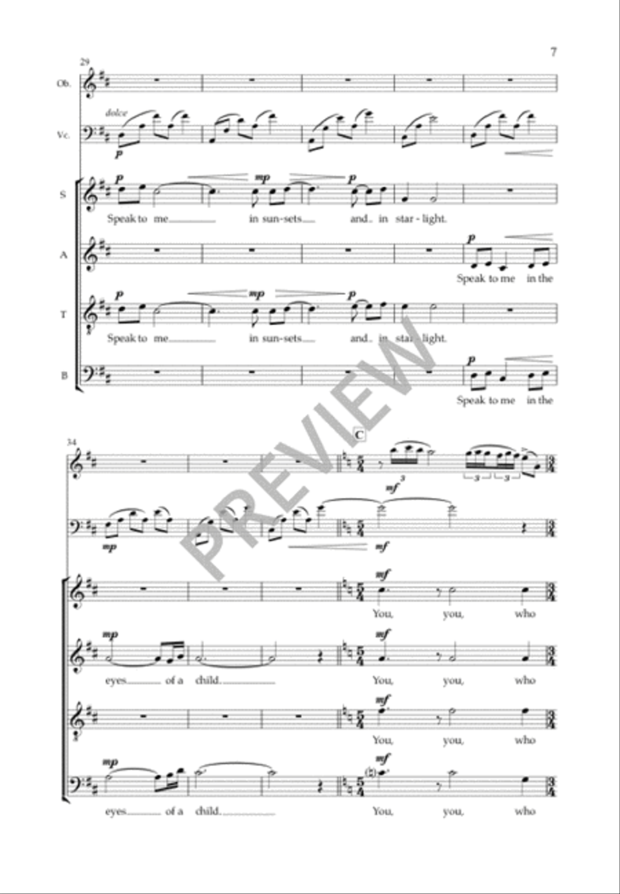 Remembering Remembering 4-Part scores gallery preview page 8